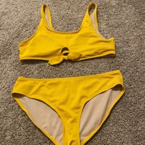 Yellow old navy bikini